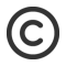 copyright icon