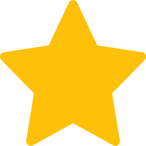 Icono de estrella para calificación de opiniones