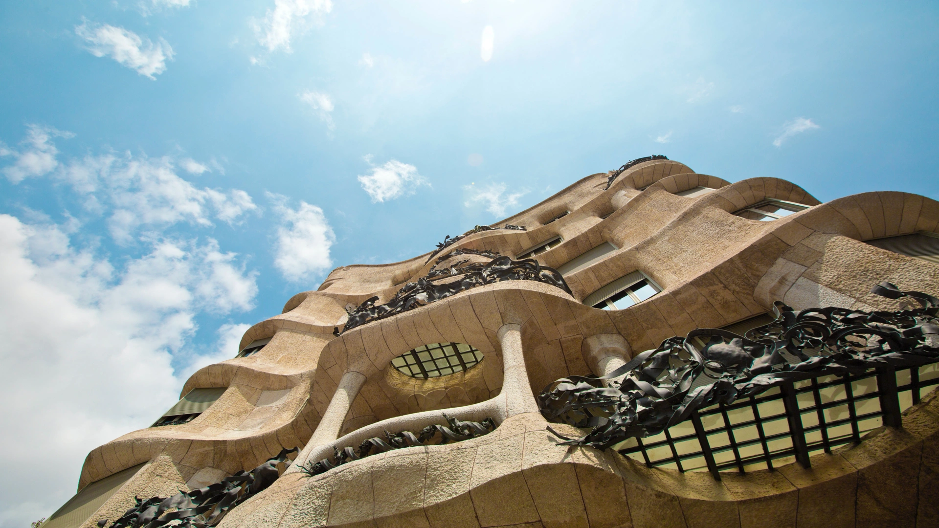 Sagrada Familia of Barcelona city