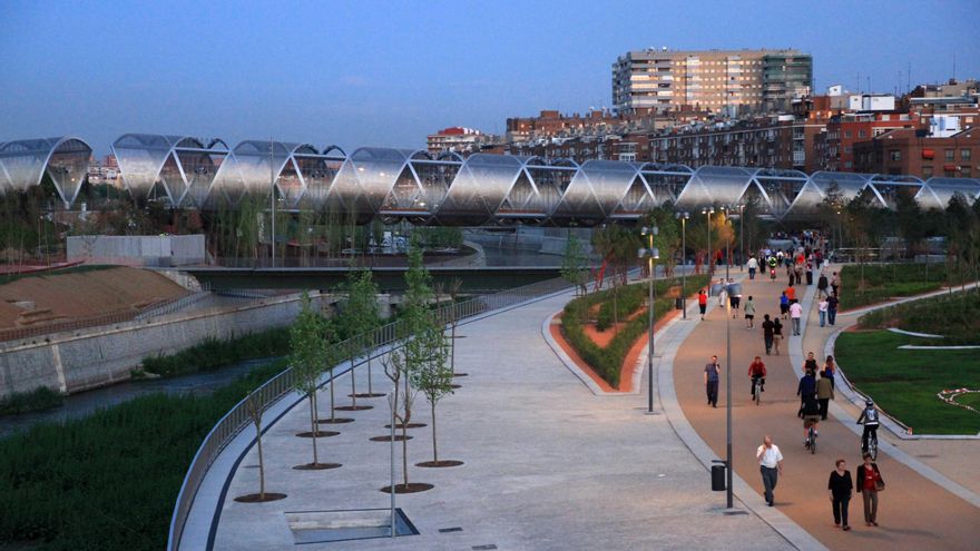 Barrio Arganzuela en Madrid
