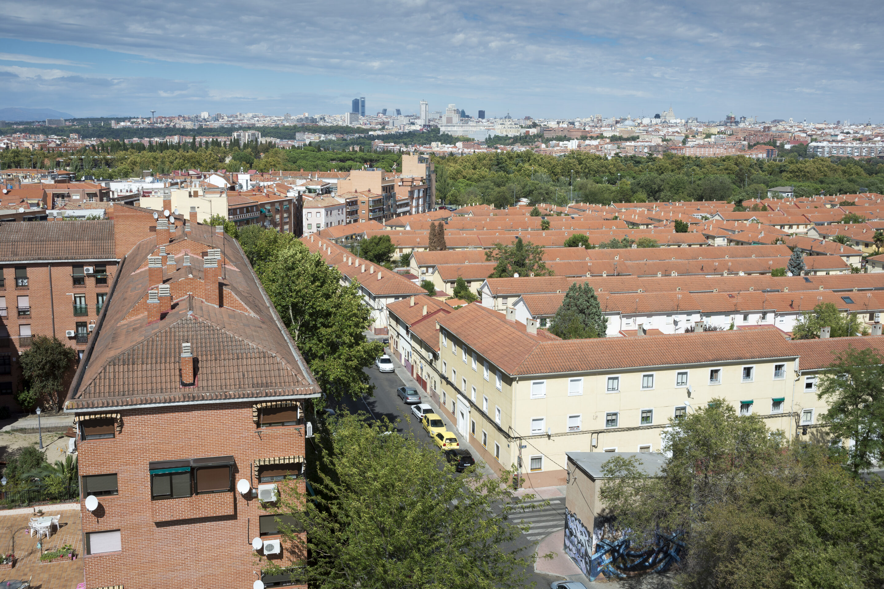 Barrio Carabanchel en Madrid