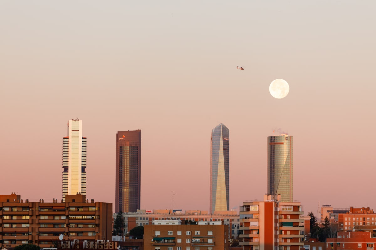 Barrio Chamartín en Madrid
