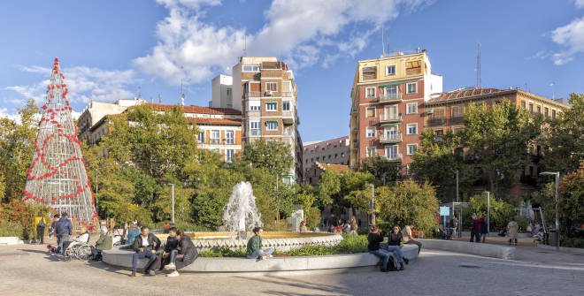 Barrio Chamberí en Madrid