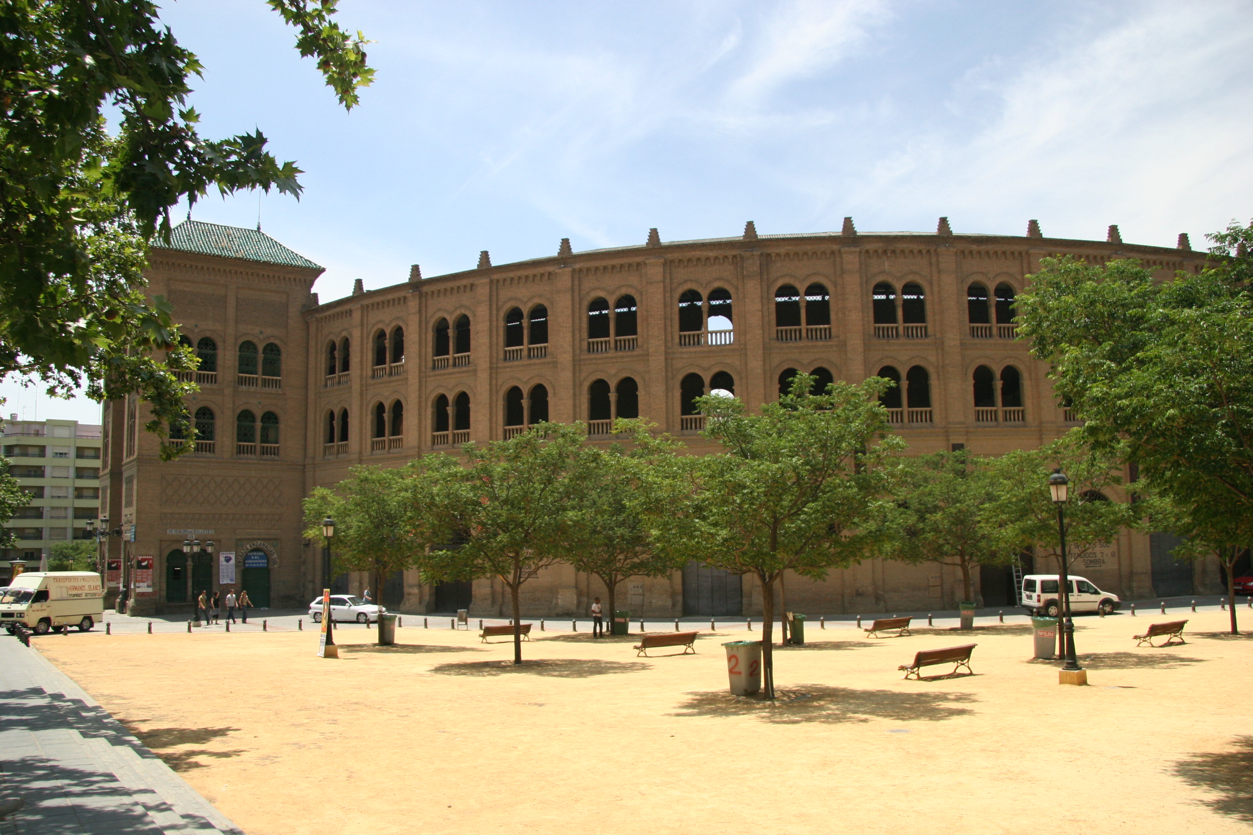 Barrio Plaza de toros de San Lázaro en Granada