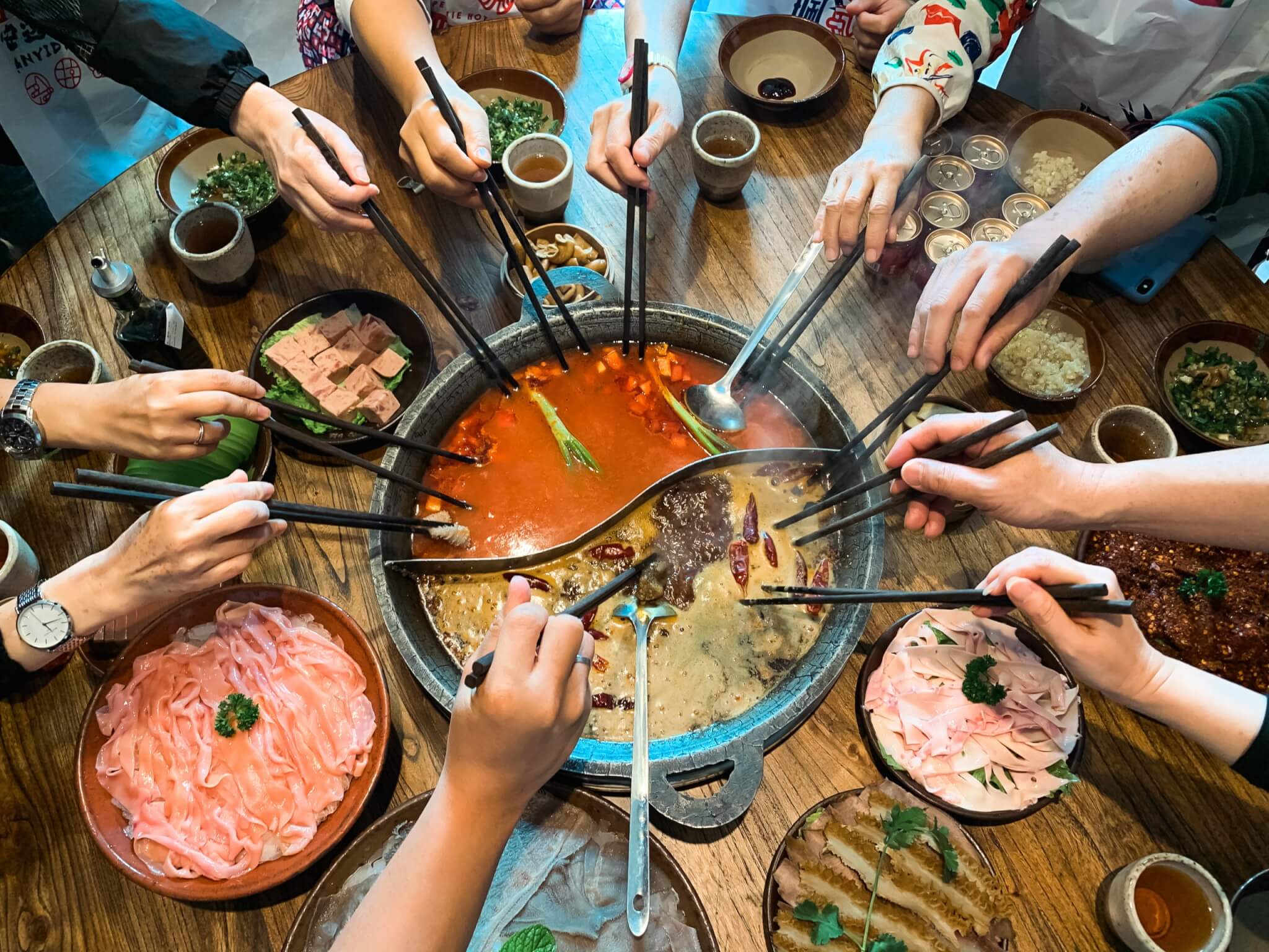 Excelente gastronomía asiática