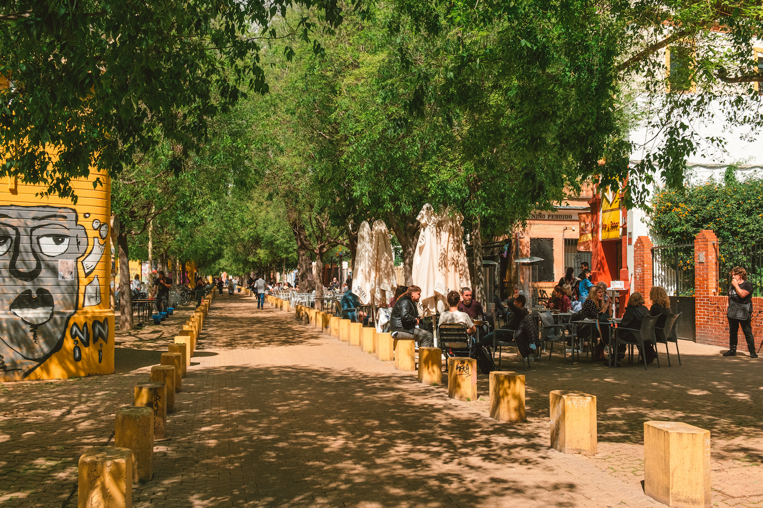 Barrio La Alameda en Sevilla