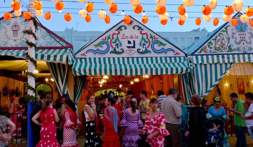 Ambiente auténtico sevillano